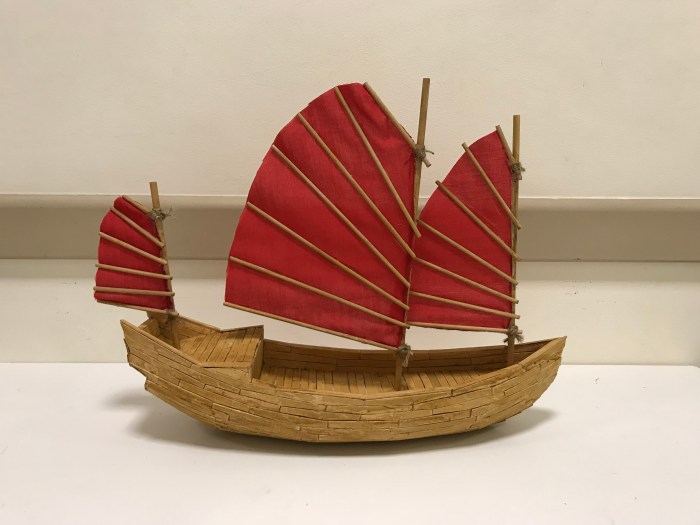 (3) Model of Chinese Junk Neverland