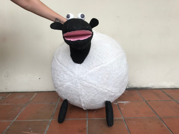 (3) mildred (big sheep) - front