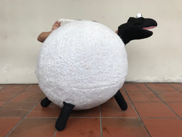 (3) mildred (big sheep) - side